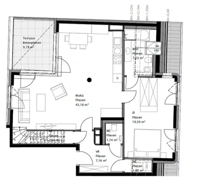 2-Zimmer-Wohnung mieten in Wien – 84,02 m², € 2.379 – Bild 16 von 17