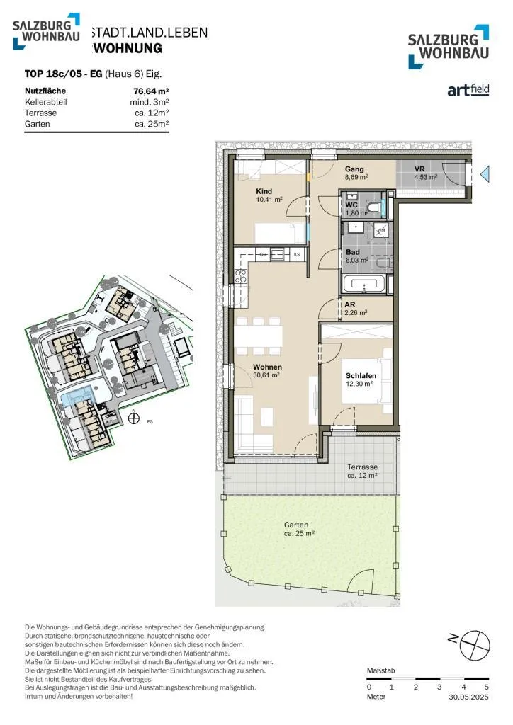 Wohnung – Hallein, Altstadt - Ansicht 3