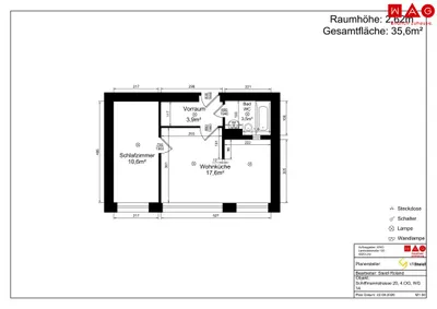 1-Zimmer-Wohnung mieten in Linz – 36 m², € 496 – Bild 5 von 5