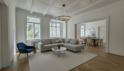 PRACHTVOLLE KOMPLETT SANIERTE ALTBAUWOHNUNG BEIM THERESIANUM - 5 ZIMMER
