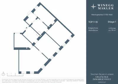 4-Zimmer-Wohnung kaufen in Wien – 119,26 m², € 279.000 – Bild 18 von 19