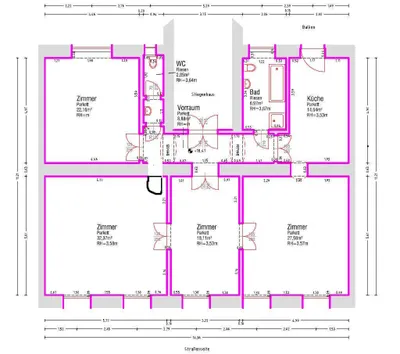 4-Zimmer-Wohnung mieten in Graz – 133 m², € 1.252 – Bild 12 von 12