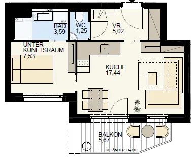 Wohnung – Wien - Ansicht 2