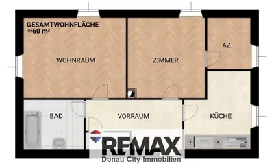 3-Zimmer-Wohnung kaufen in Sankt Pölten Land – 60 m², € 195.000 – Bild 19 von 19