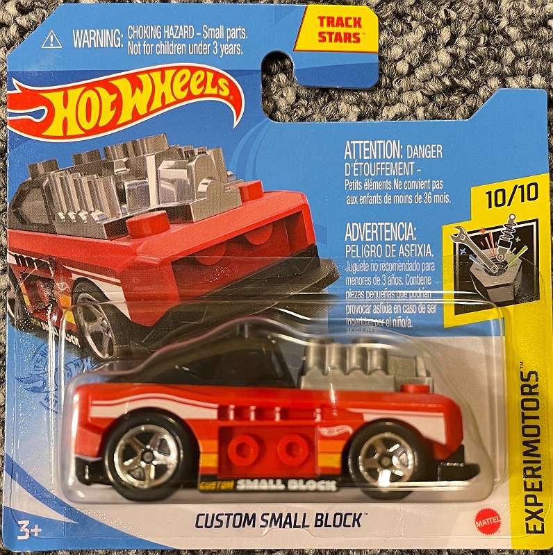 Hot Wheels Custom Small Block (Red) 2021 Experimotors