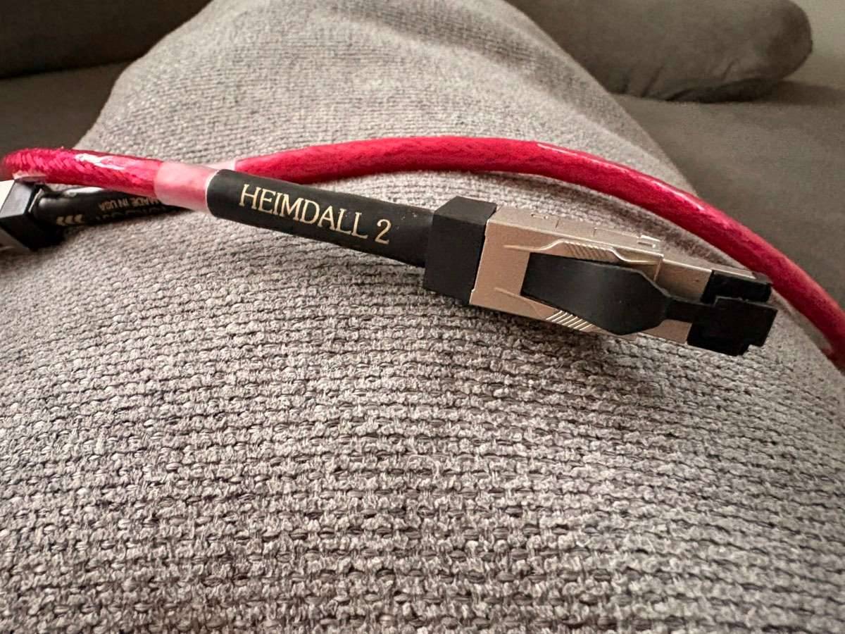 Nordost Heimdall 2 , Cabos De Interconexão Rca Hi End 1m