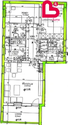 3-Zimmer-Wohnung mieten in Urfahr-Umgebung – 80,25 m², € 894 – Bild 14 von 14