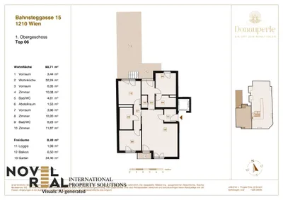 4-Zimmer-Wohnung kaufen in Wien – 94,49 m², € 599.999 – Bild 26 von 26