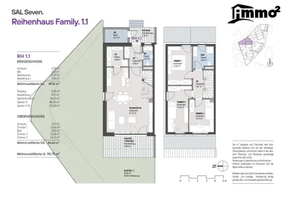 4-Zimmer-Haus kaufen in Klagenfurt Land – 95,75 m², € 589.200 – Bild 8 von 13