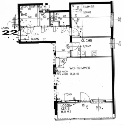 3-Zimmer-Wohnung mieten in Sankt Pölten Land – 66,87 m², € 614 – Bild 14 von 14
