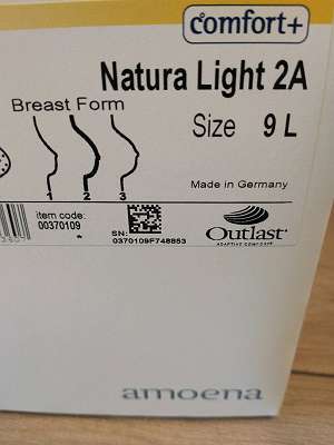 Natura Light 2A Breast Form