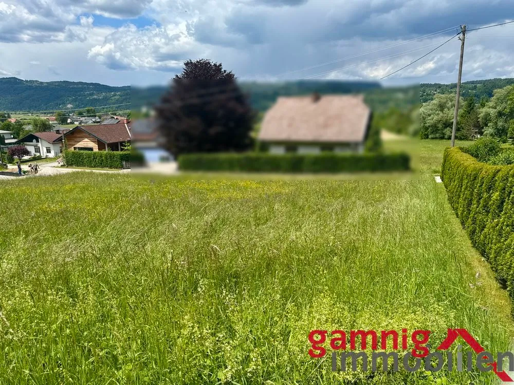 Schönes Grundstück in Dornach - Nähe Ferlach - Ländliche Lage mit schöner Aussicht - Ansicht 2