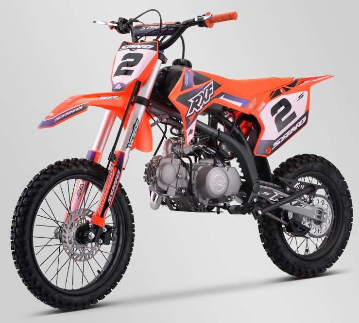 Apollo Kinder Motocross Dirtbike Sano RXF Enduro 125cc 17-14" / Apollo Dirtbike Sano RXF Endu...