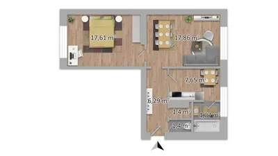 2-Zimmer-Wohnung mieten in Lilienfeld – 56,27 m², € 417 – Bild 11 von 12