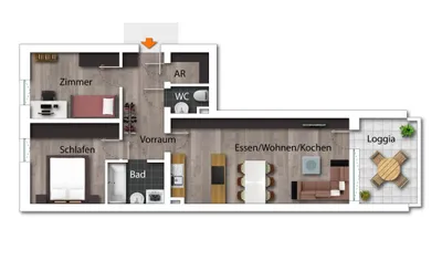 3-Zimmer-Wohnung kaufen in Vöcklabruck – 79 m², € 269.500 – Bild 15 von 15