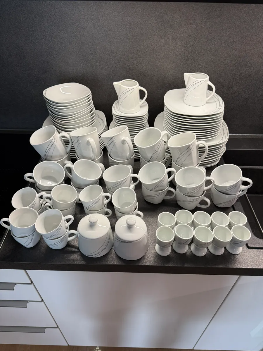 dish set Pierce Blue 16 Piece Dinnerware Set, Service for 4 24 piece dinnerware -