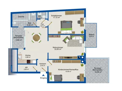 3-Zimmer-Wohnung kaufen in Linz – 86,69 m², € 385.000 – Bild 20 von 20