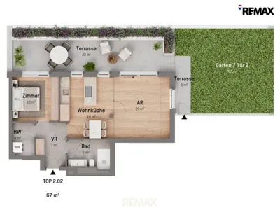 2-Zimmer-Wohnung kaufen in Wien – 47,11 m², € 449.900 – Bild 10 von 10