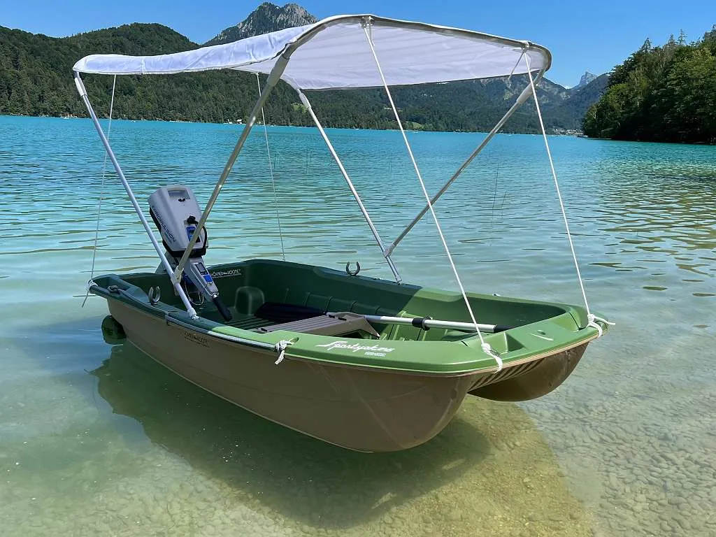 Leichtes Ruderboot Als Beiboot
