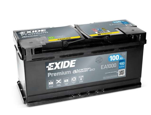 EXIDE PREMIUM Autobatterie/ Straterbatterie 100Ah/900A, € 130,- (1100 Wien)  - willhaben