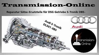 Audi S-Tronic Getriebe Reparatur, DSg 7 Gang,0B5,DL501,DL501-0B5