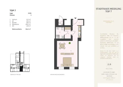 1-Zimmer-Wohnung kaufen in Wien – 36,12 m², € 119.500 – Bild 6 von 6