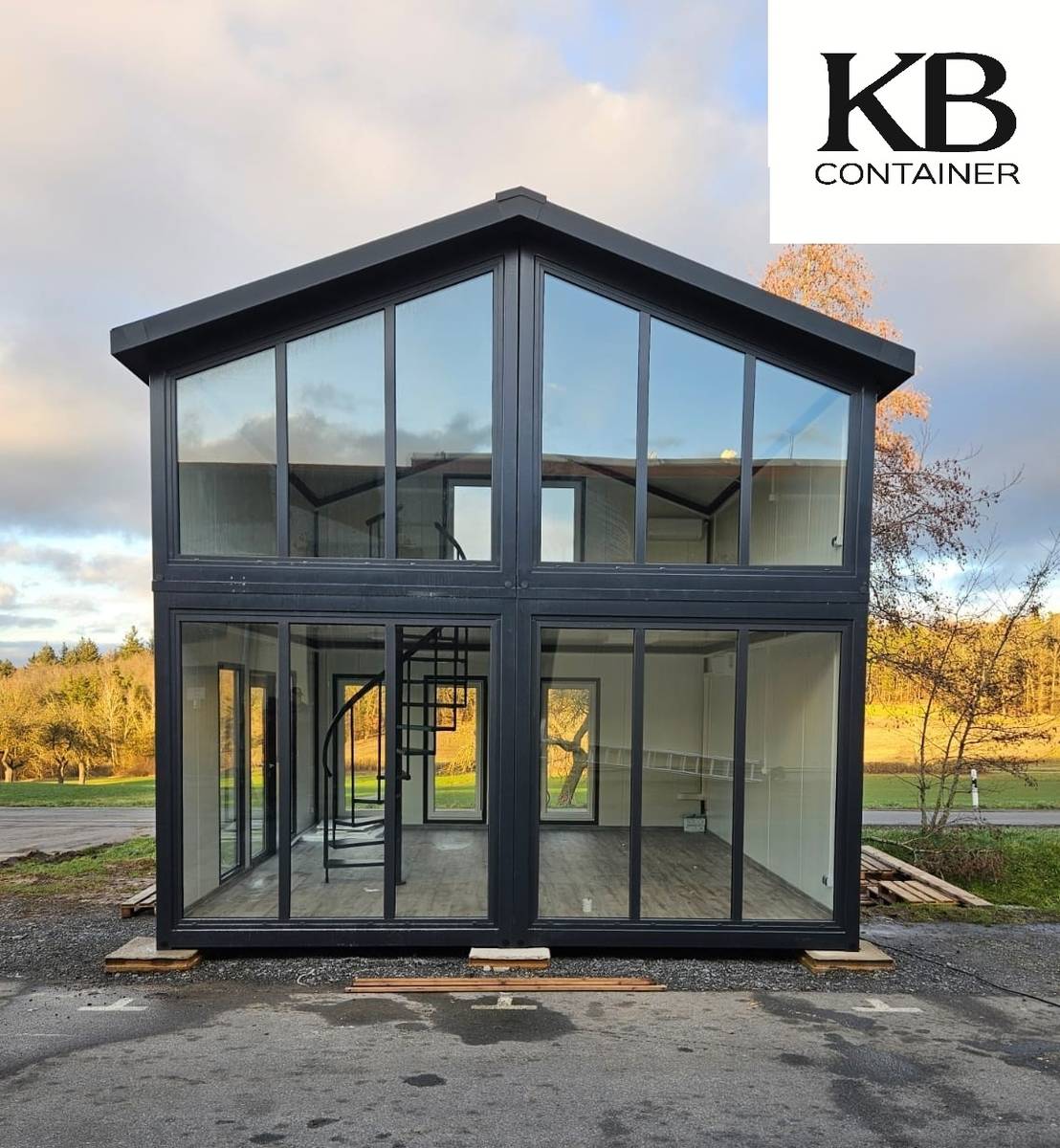 Container Tiny House / Gartenhaus / Ferienhaus 6x5,7 + 6x5,7m, € 64.700 ...