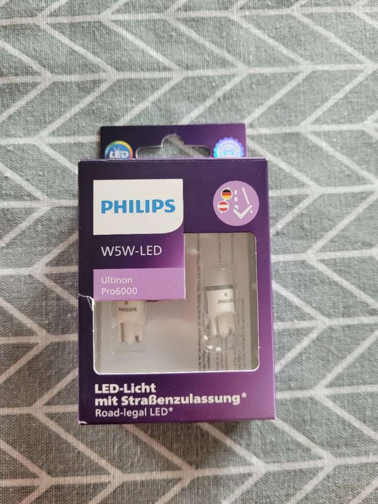 (verkauft) Philips Ultinon 6000 w5w LED