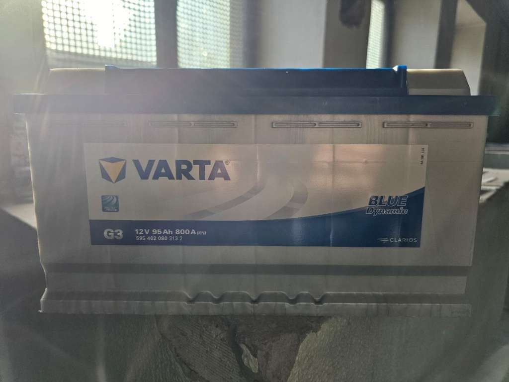 Batterie Varta G3 95Ah 12V 800A, € 10,- (4762 Sankt Willibald) - willhaben