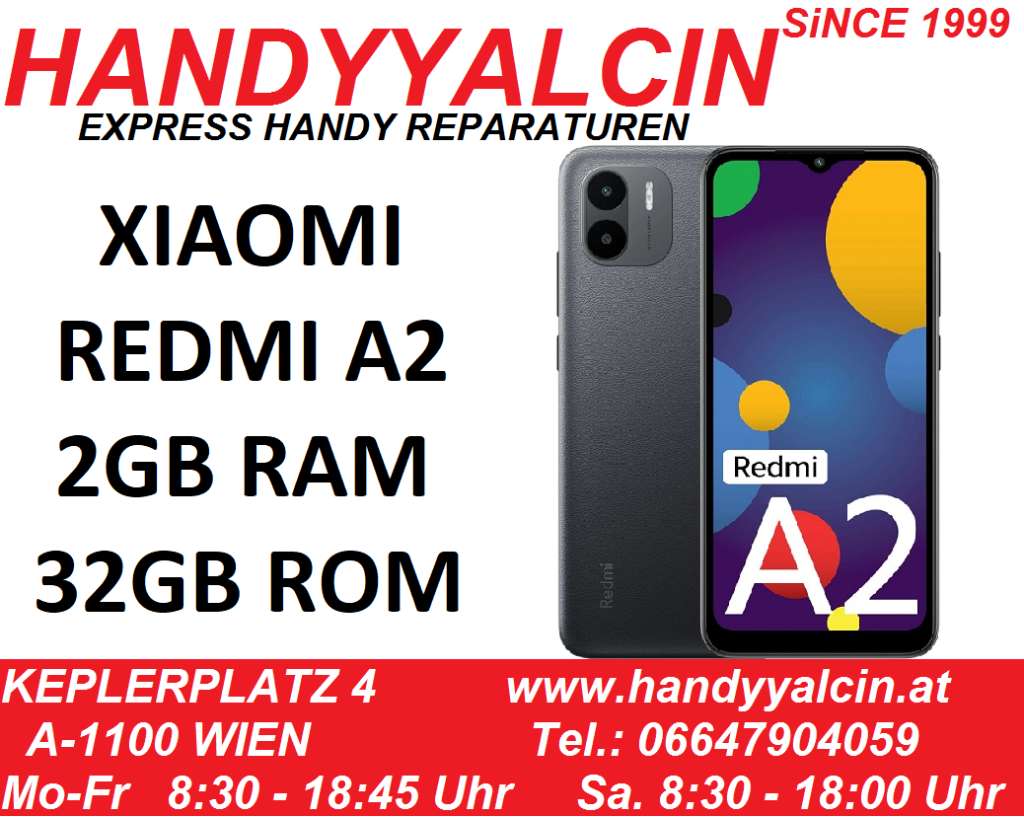 XIAOMI REDMI A2 2GB RAM 32GB ROM NEGRO
