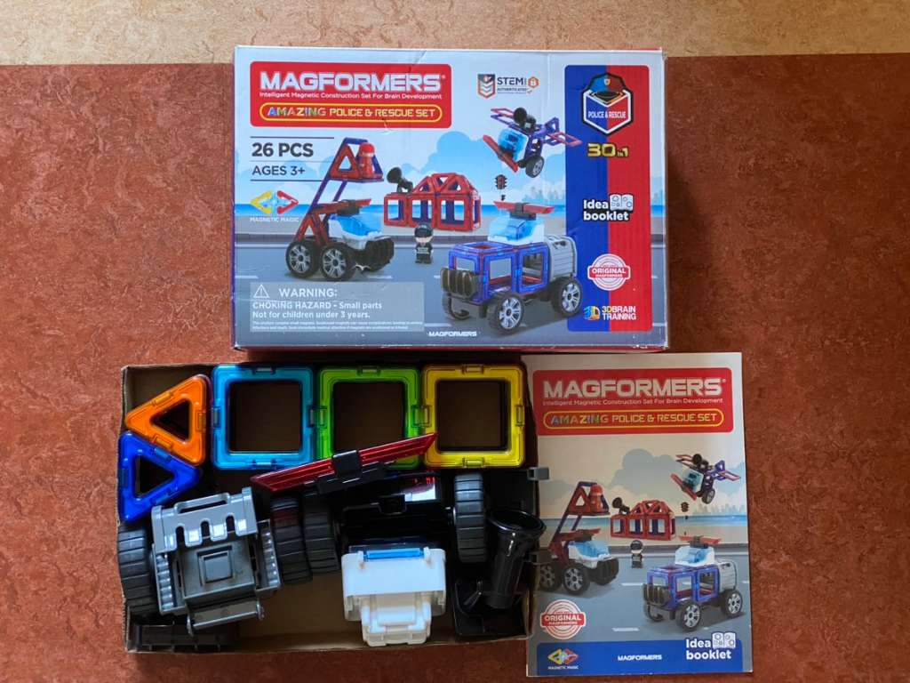 Magformers - Amazing Police Rescue (26 piece set)