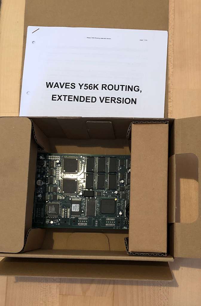 Waves Y56K expansion card für Yamaha's AW4416 and AW2816 all-in