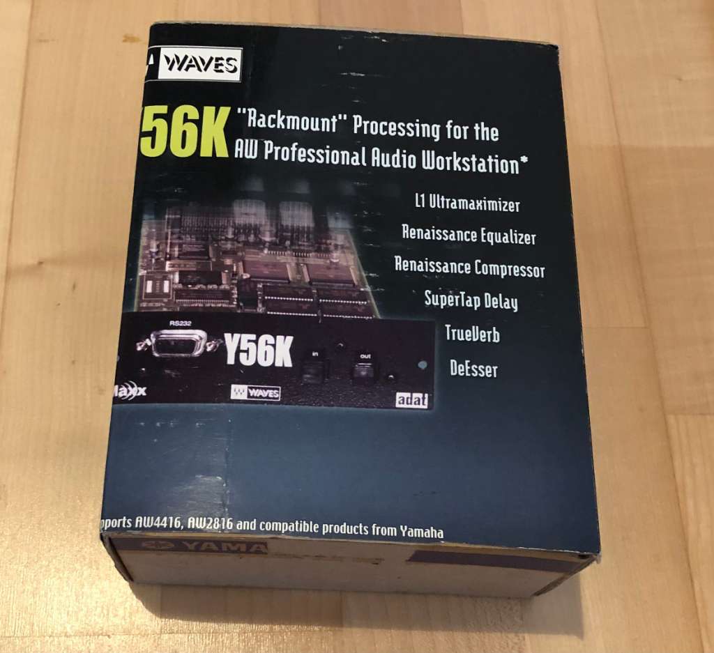 (verkauft) Waves Y56K expansion card für Yamaha's AW4416 and AW2816  all-in-one recorders