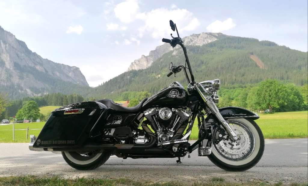 Harley Davidson Fahrwerk von Öhlins