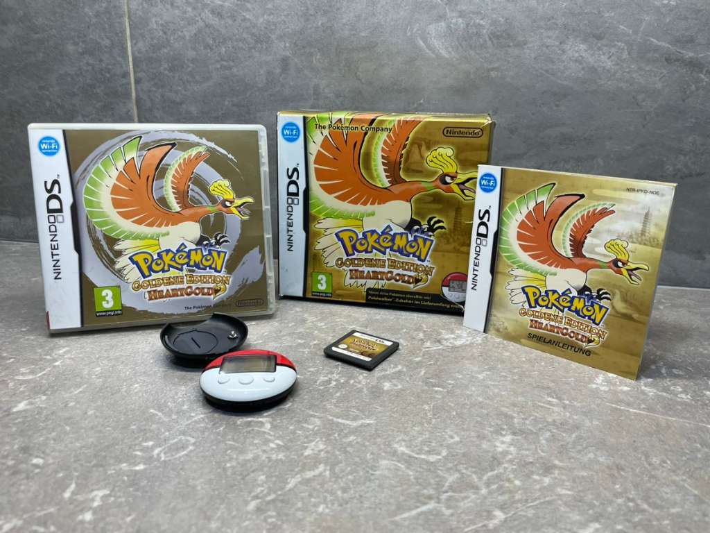 Pokemon Gold Edition (HeartGold) Nintendo DS - Sammlung in