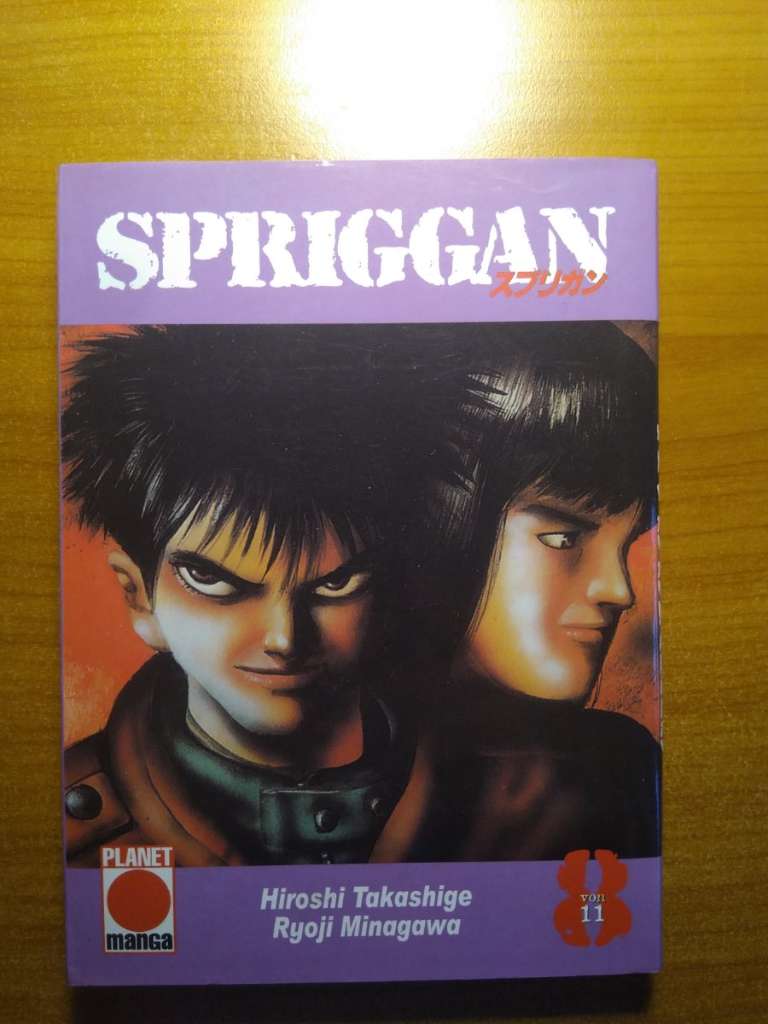 Spriggan Vol.1-11 Set Manga Minakawa Ryoji