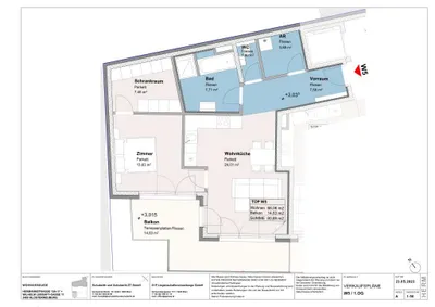 2-Zimmer-Wohnung kaufen in Tulln – 66,06 m², € 399.000 – Bild 4 von 4