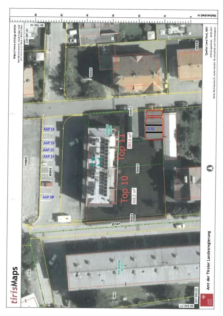 Miete - Außenstellplätze Nr. 11 und Nr. 16 - Bettelwurfstraße 2, 6020 Innsbruck - Neu Arzl - Вид 2