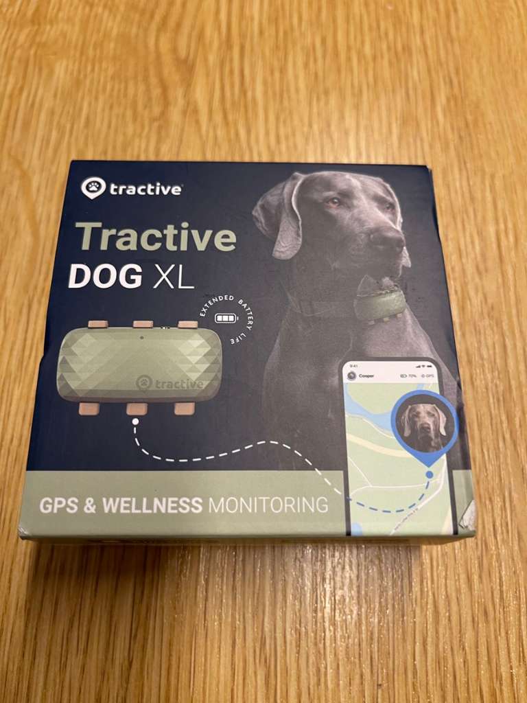 Tractive GPS Tracker XL für Hunde, € 35,- (4720 Neumarkt im Hausruckkreis)  - willhaben
