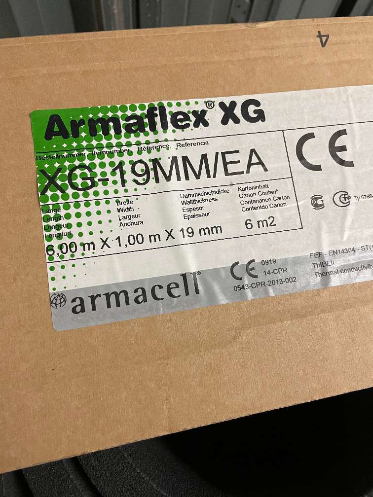 Reststück Armaflex XG 19mm selbstklebend ~1.5m, € 10,- (6020 Innsbruck) -  willhaben