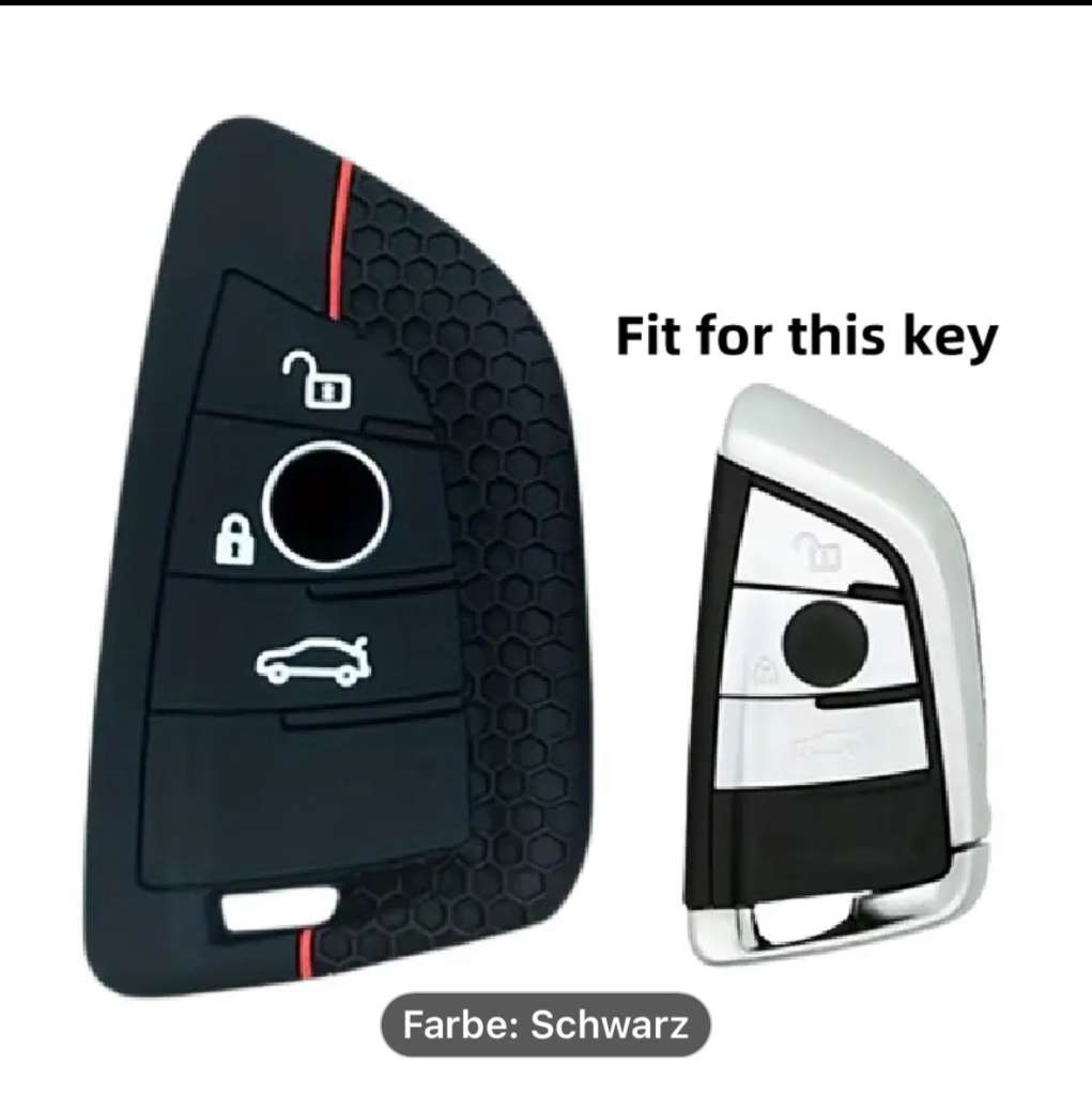 Silikon Autoschlüssel Schutzhülle für BMW 3er, 5er, X3, X5, Z4
