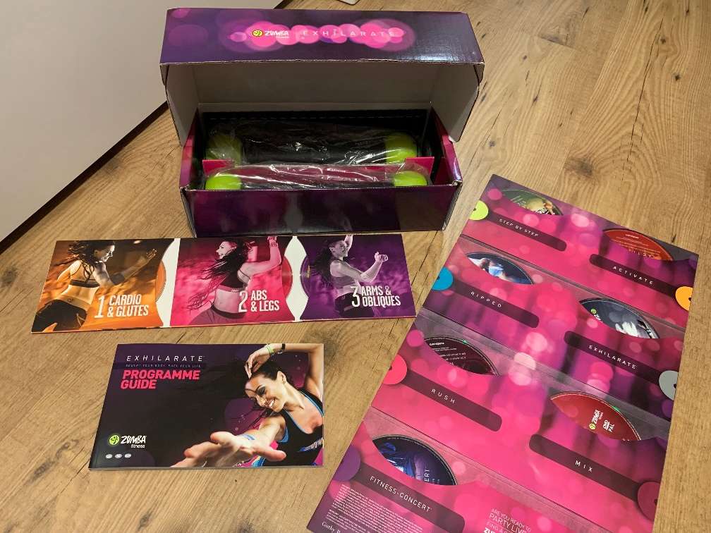 Zumba Fitness Exhilarate Box Set Zumba Fitness Target Zones