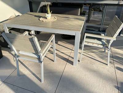 Tisch Und Sessel Grau kaufen - willhaben