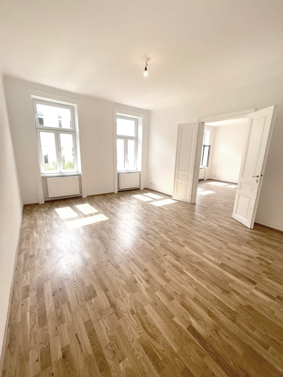 Altbauwohnung mit 3 Zimmern beim Rochusmarkt unbefristet - Ansicht 3