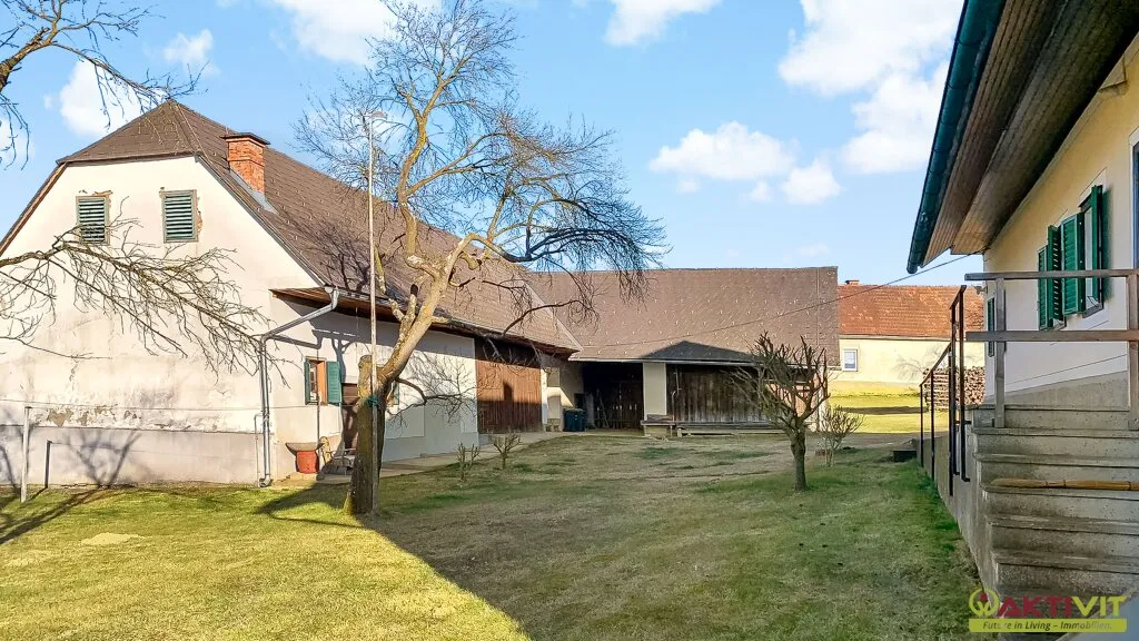 Wohnhaus & Nebengebäude auf rund 6.000 m² Bauland. - Wald und Freiland inkl. - Großes Potential. - Ansicht 3