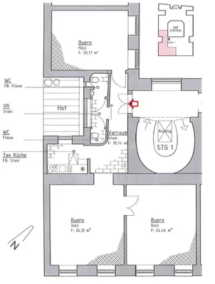 3-Zimmer-Gewerbeimmobilie mieten in Wien – 92 m², € 2.480 – Bild 14 von 14