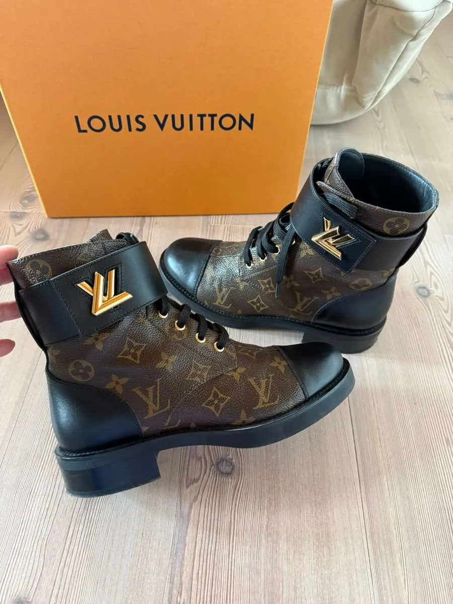 Lv Ranger Lv Stiefeln Louis Vuitton Wonderland Flat Ranger Boots