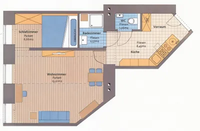 Übergangswohnen ALL-IN 1 Preis + Provisionsfrei + komplett ausgestattet + lichtdurchflutet + Wohnen auf Zeit + Hauptbahnhofnähe + 38m² kompakt + ideal aufgeteilt für 1-2 Personen + Kurzzeitmiete von privat + 1. Liftstock + einziehen + wohlfühlen. – Bild 2