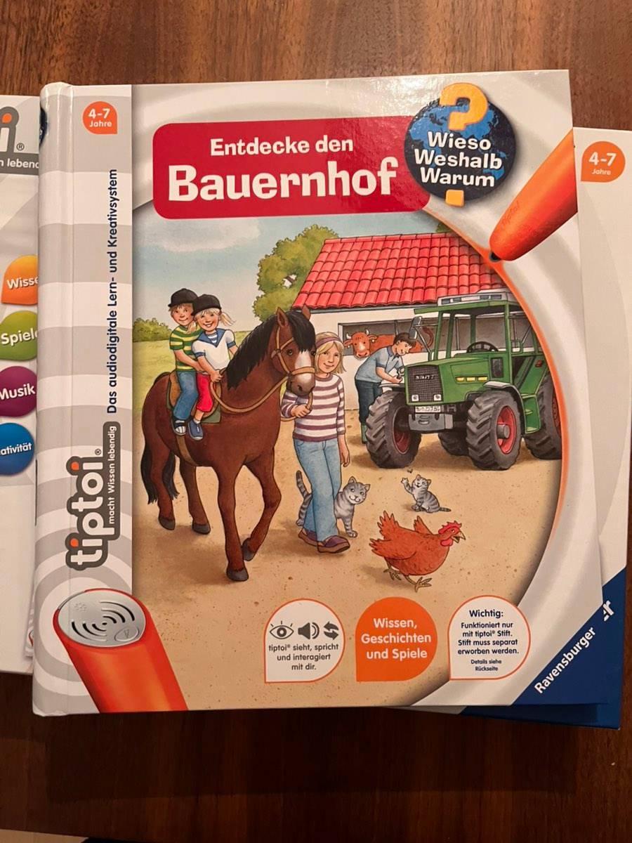 Tiptoi Starterset, Stift + Buch, € 30,- (3385 Grillenhöfe) - willhaben