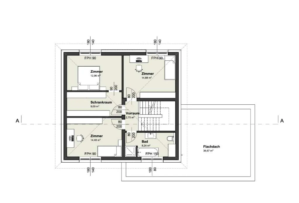 ST. PÖLTEN NEUER TRAUM IN ZIEGELMASSIV INKL. GROßZÜGIGEM GRUNDSTÜCK AB € 577.900,- - View 3